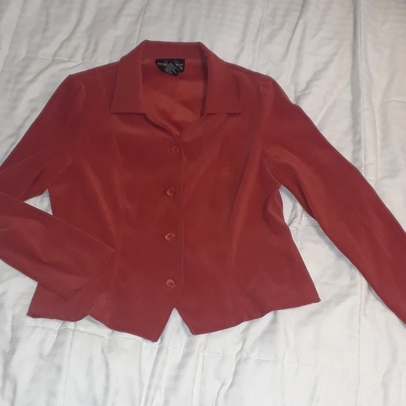 𝅺requirements Petite Jacket Top size Mediun - Picture 1 of 8
